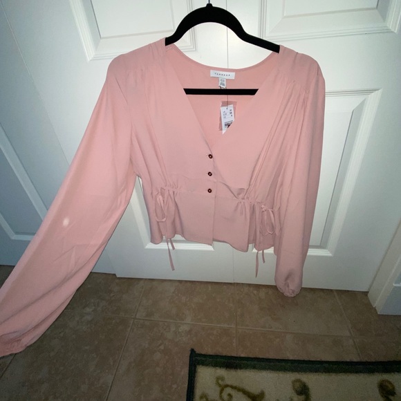NWT Topshop button up - Picture 2 of 4